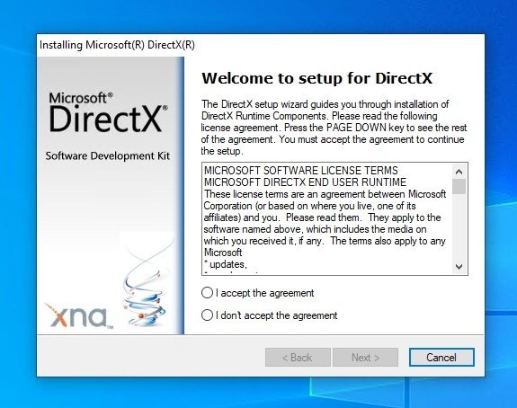 update directx 11 windows 10 64 bit