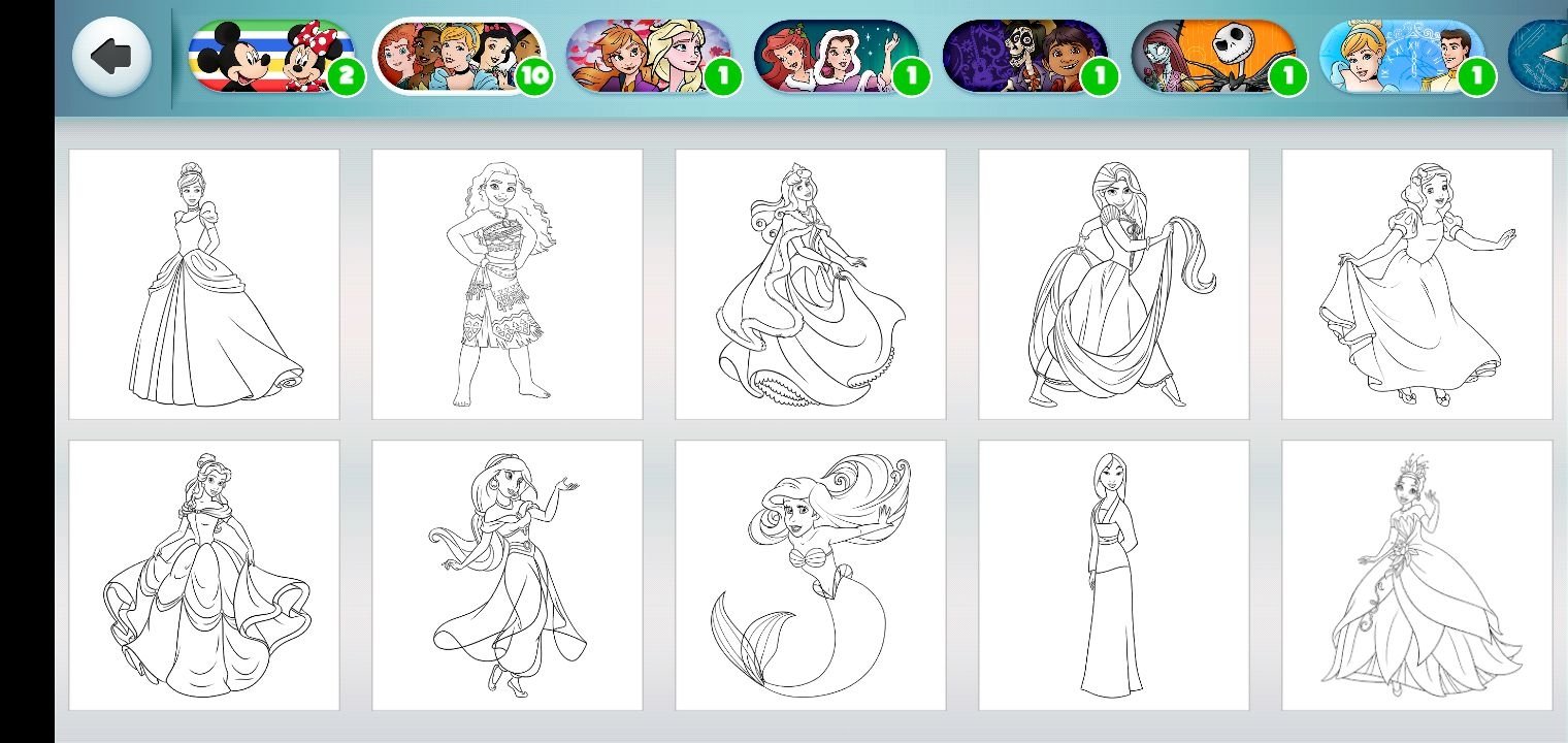 4400 Disney Virtual Coloring Pages  Best HD