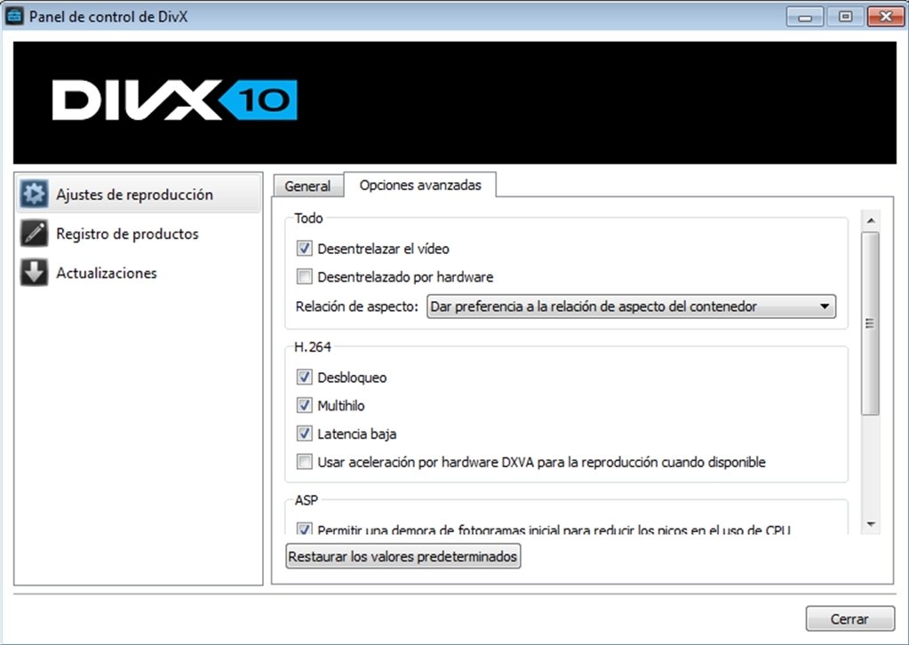 download the new version DivX Pro 10.10.1