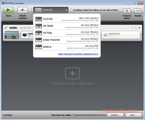 divx to mp4 converter free