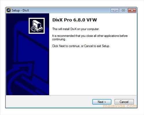 Divx pro codec 6.8.5 download