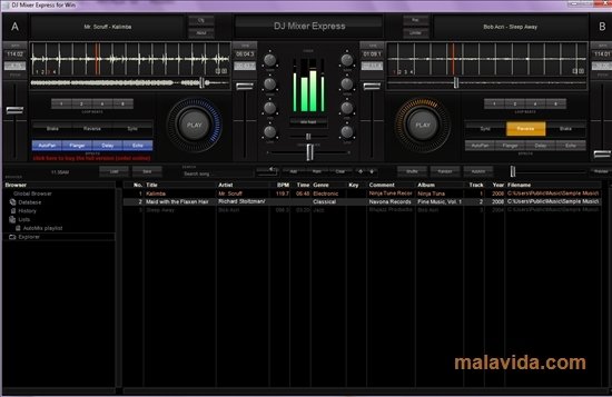 pc dj mixer software free download full version