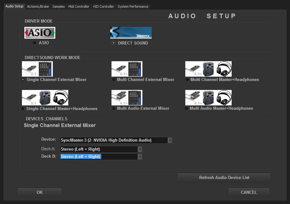 mixer de audio para pc