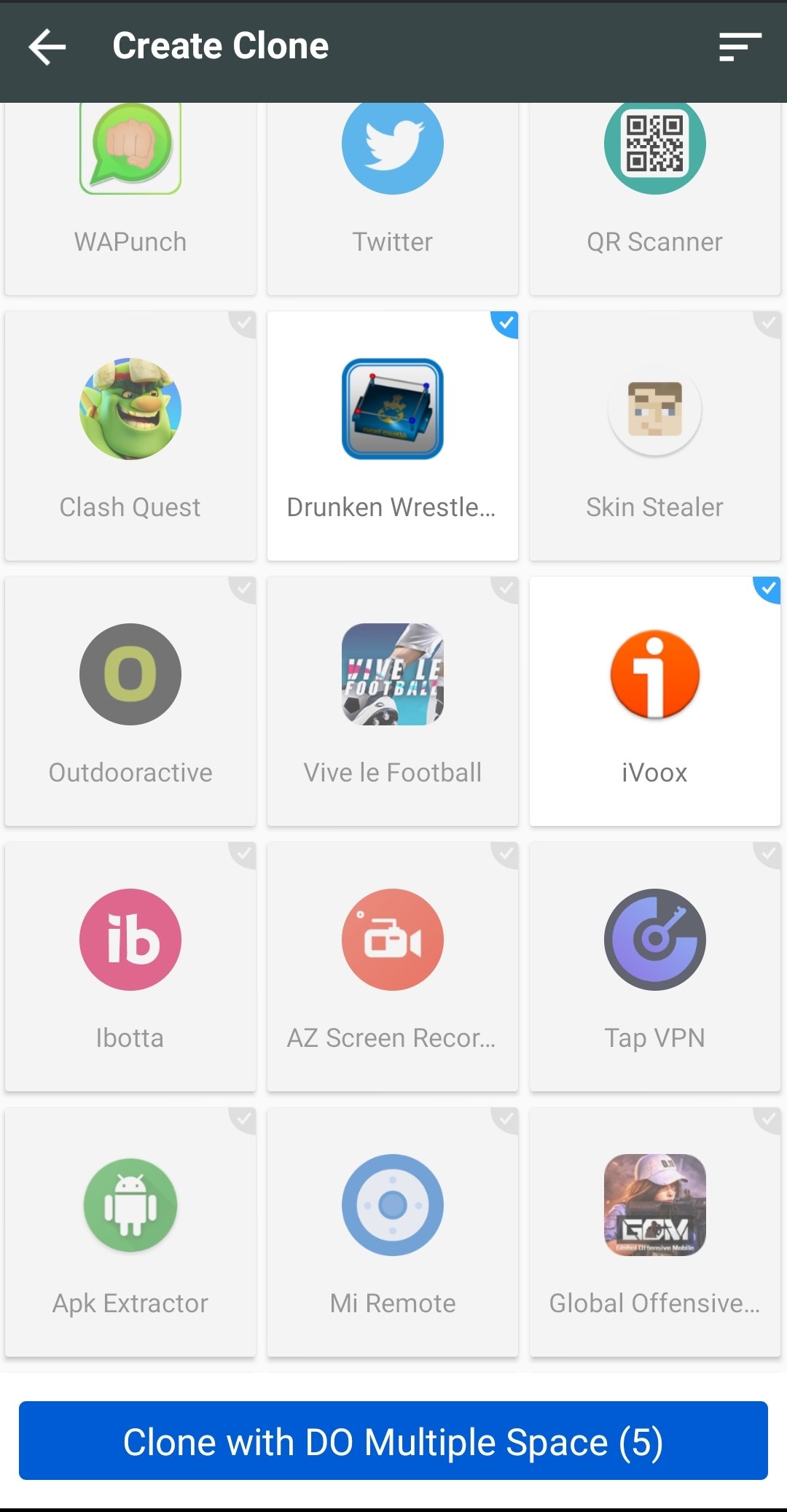 multiple accounts apk