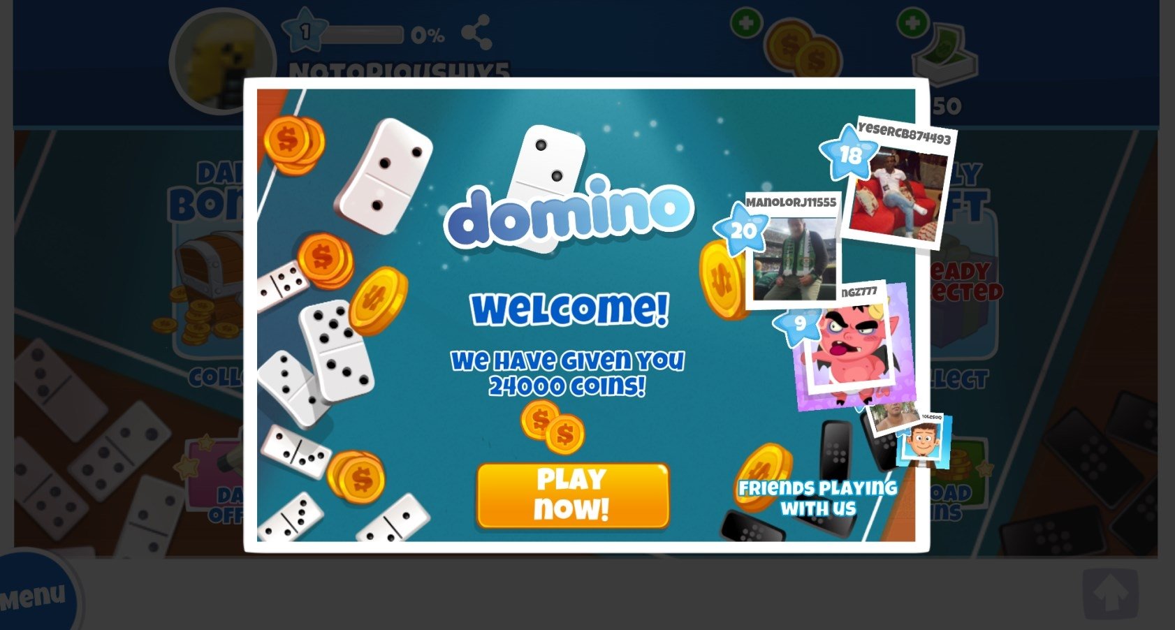 Dominoes Online Board Game by PlaySpace