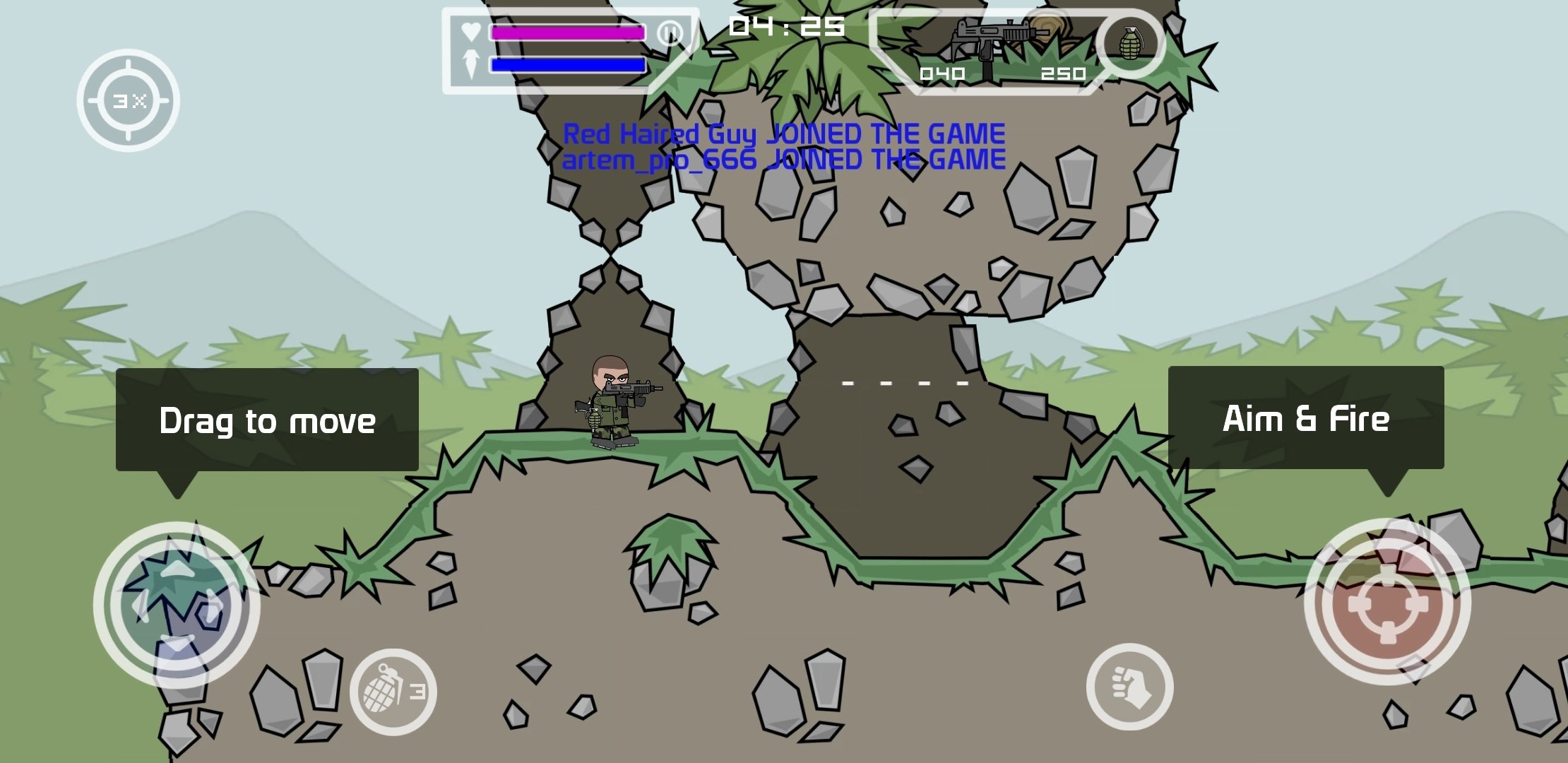 download game doodle army 2 mini militia mod apk