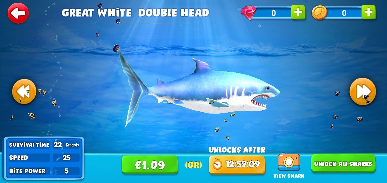 Double Head Shark Attack 8.8 - Скачать для Android APK бесплатно