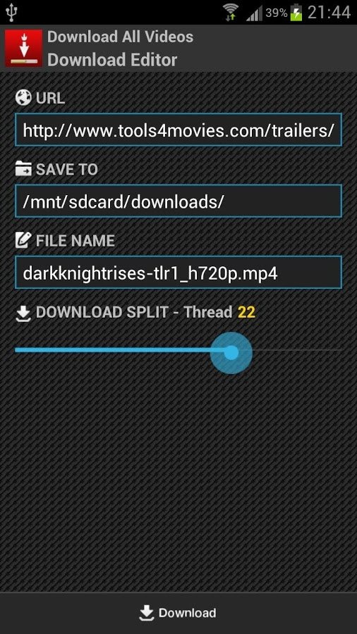 Download All Videos Android 