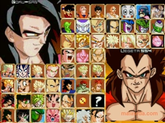 hyper dragon ball z mugen with more characters