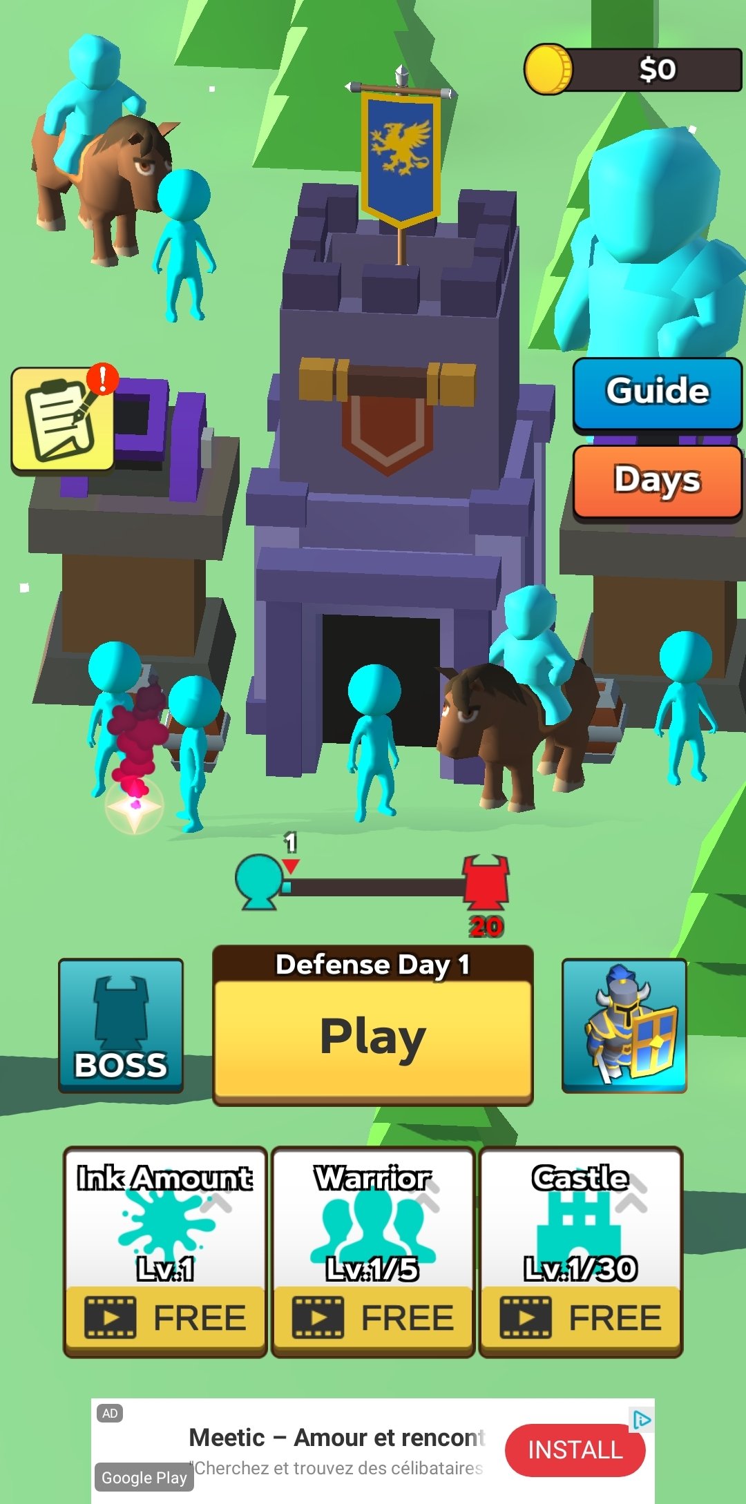 Draw Defence 2.5.0 - Download for Android APK Free