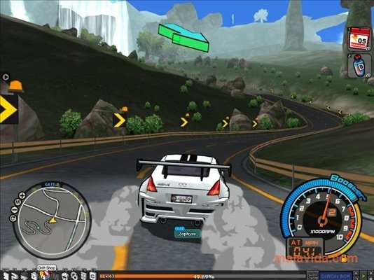 Drift in the Big City - Click Jogos