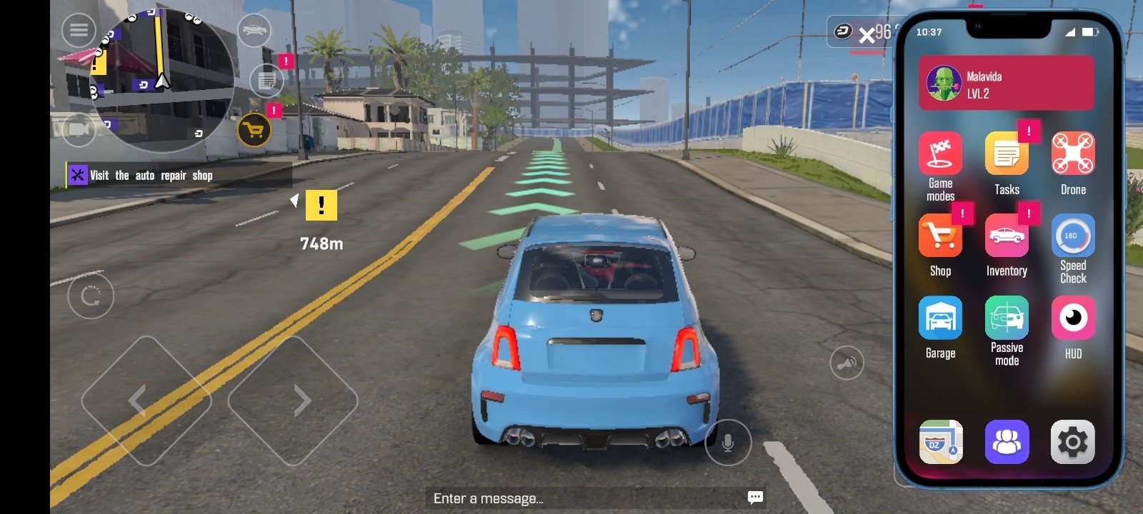 O MELHOR JOGO DE CARROS PARA CELULAR EM MUNDO ABERTO! DRIVE ZONE ONLINE 