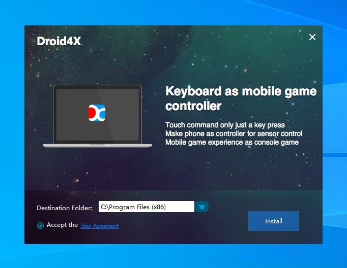 Droid4X, a robust Android gaming emulator for PCs