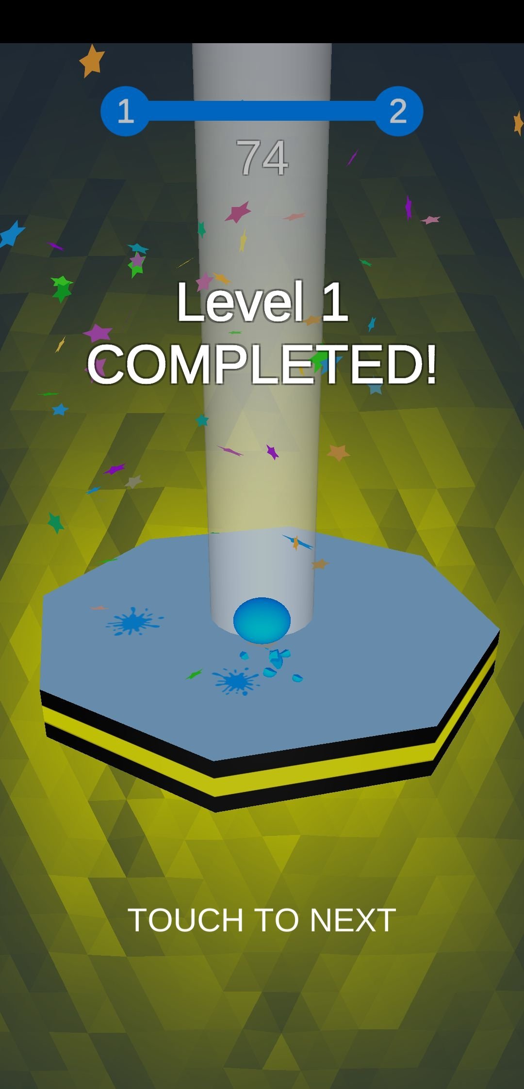 download the new Stack Ball - Helix Blast