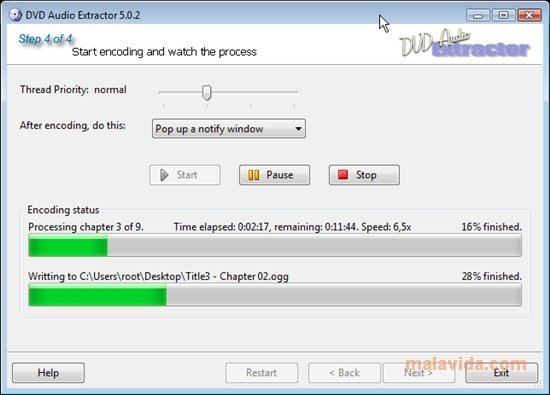 dvd audio extractor 7.6.0