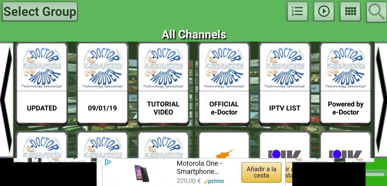 e-DoctorIPTV Android 