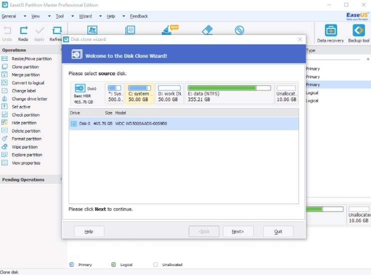 easeus partition manager download for windows 10