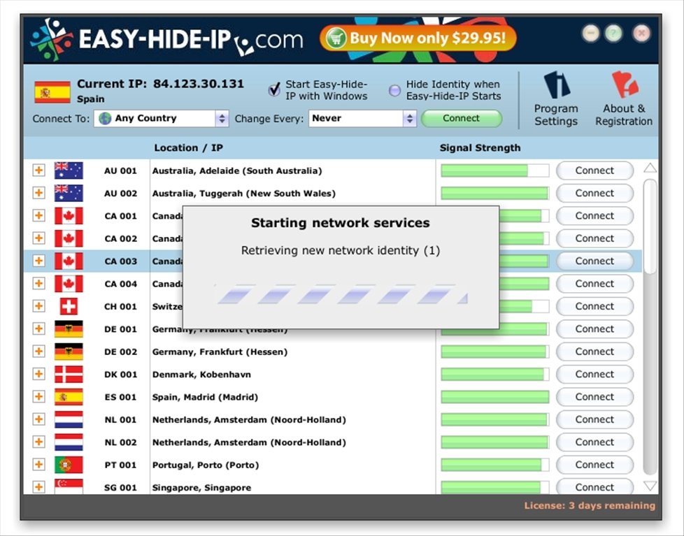 Easy Hide IP 4.7 - Скачать На ПК Бесплатно