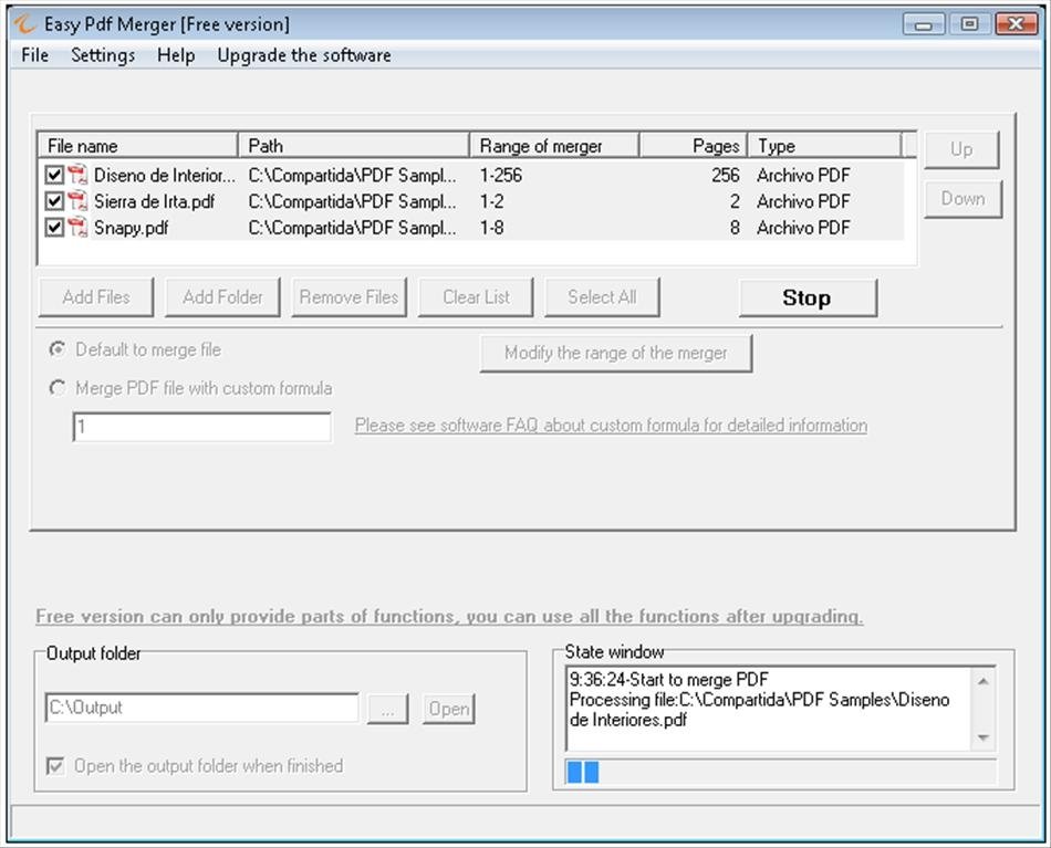 merge pdf windows 10