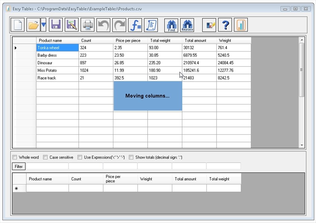 Table Creator & Editor