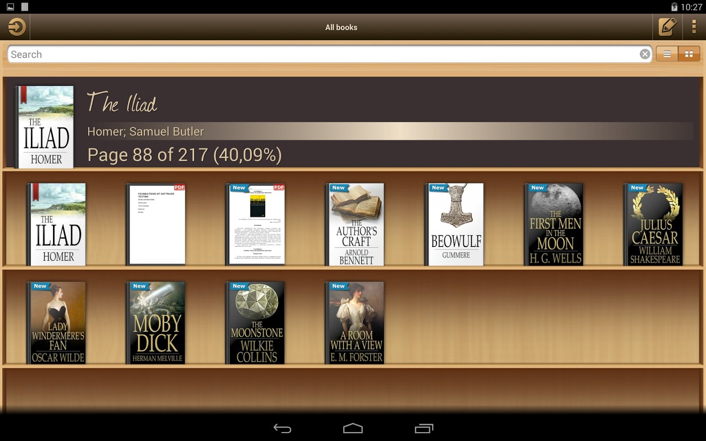 ebook manager for android
