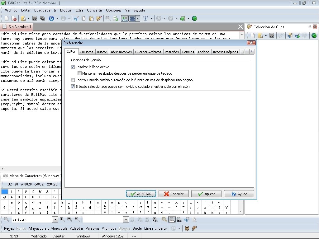 EditPad Lite - Free Text Editor for Windows