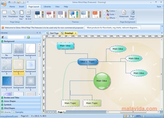 free mind mapping software edraw