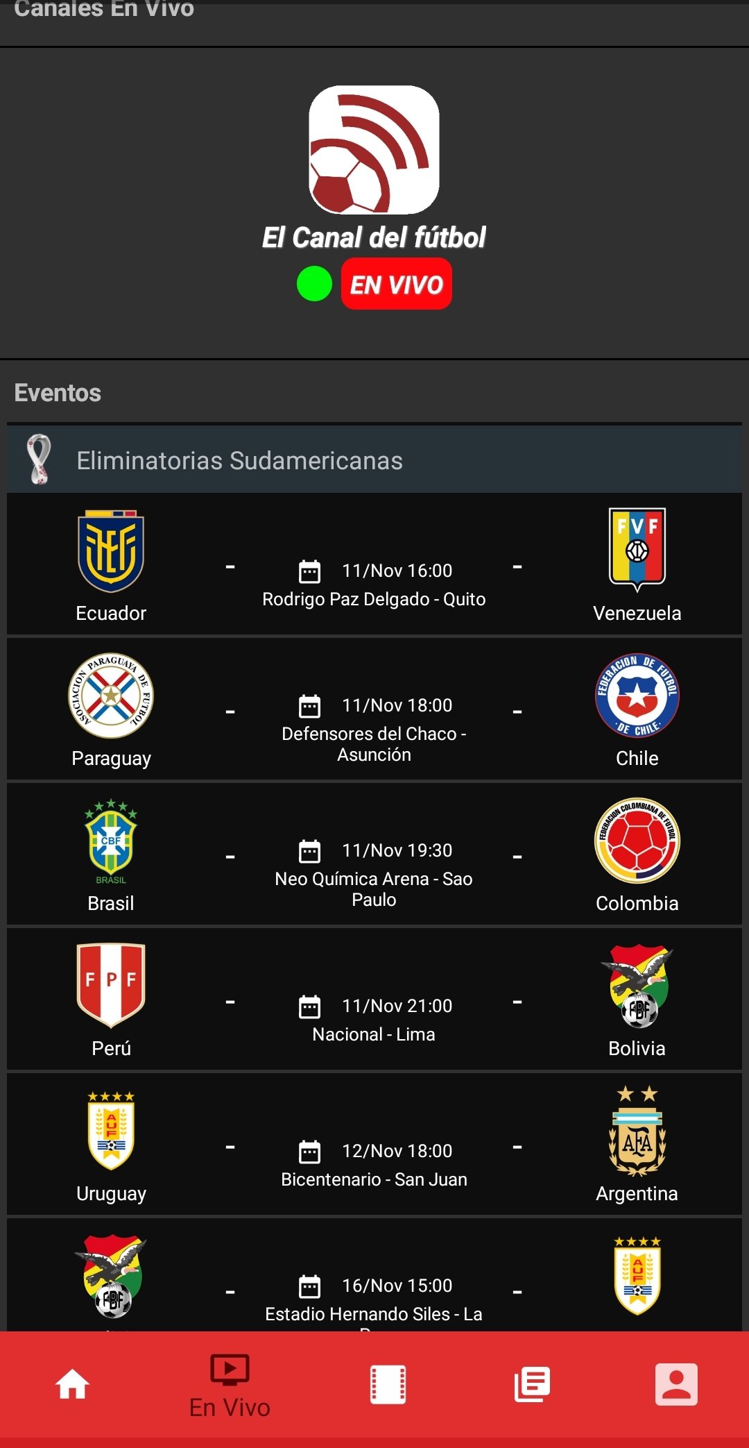 Canal Fútbol 2.0.5 - Descargar Android Gratis