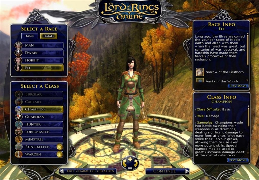 Lord of the rings Online Game , Lord of the rings Online MMORPG