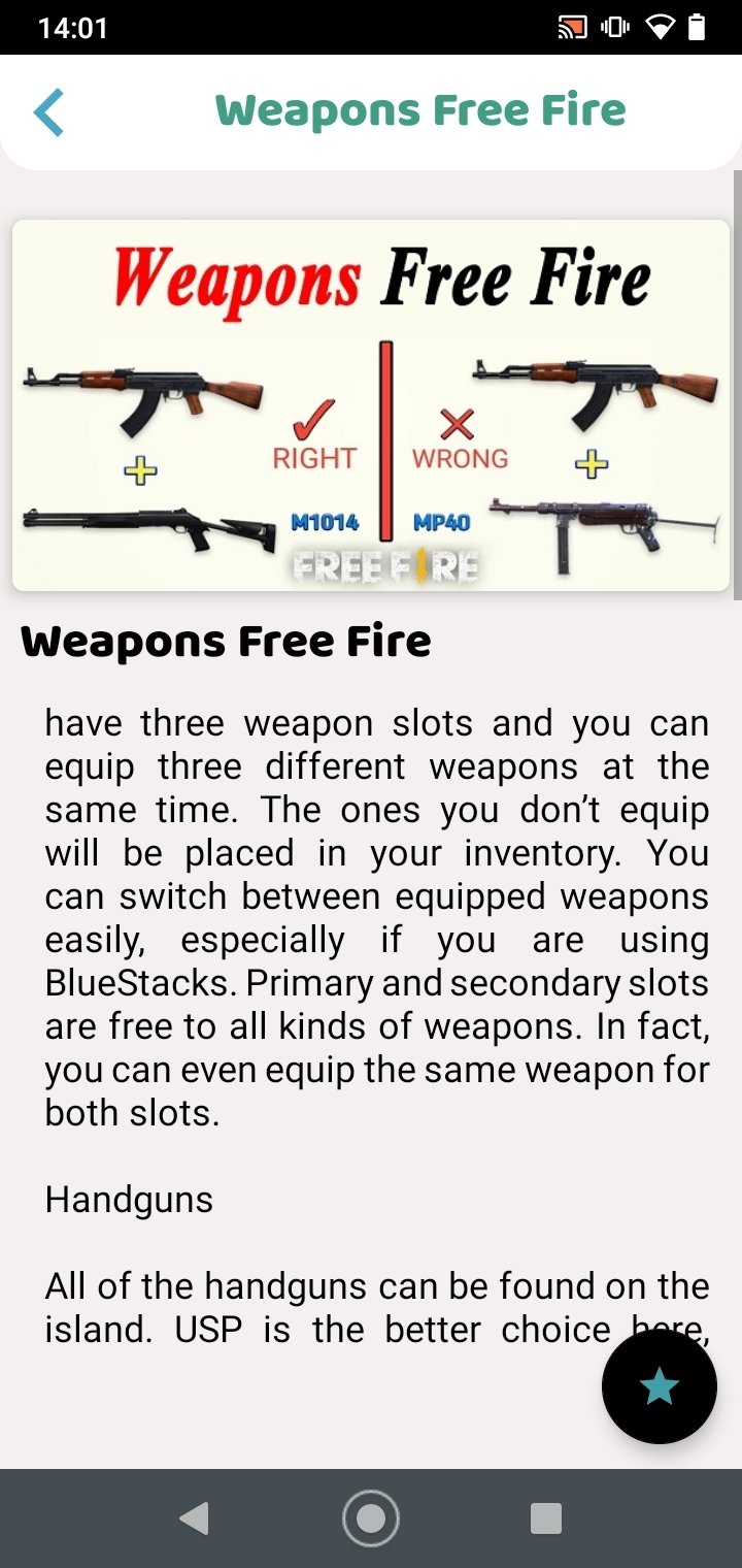 Guide For Free-Fire 2019 : skills and diamants .. APK for Android Download