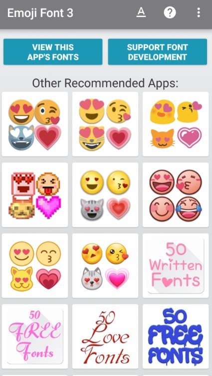 Emoji Font 3 3 0 10 Android用ダウンロードapk無料