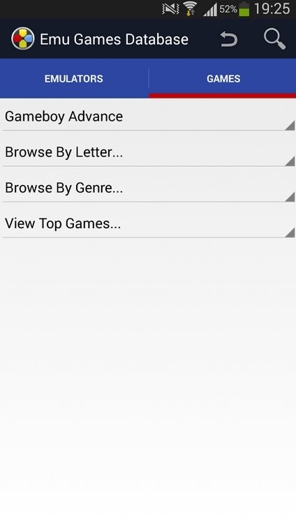 Emu Games Database Android