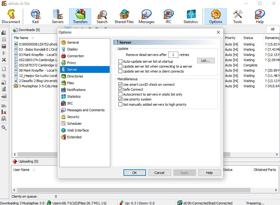 eMule Portable 0.50a Download for PC Free