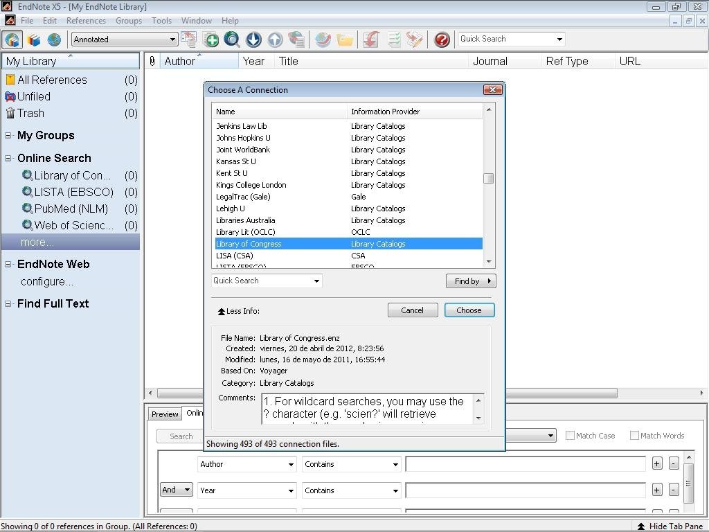 endnote software jrv