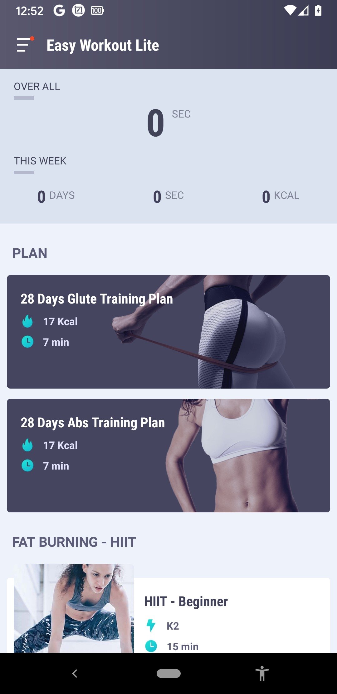 Magic Workout - Abs & Butt Fitness Android