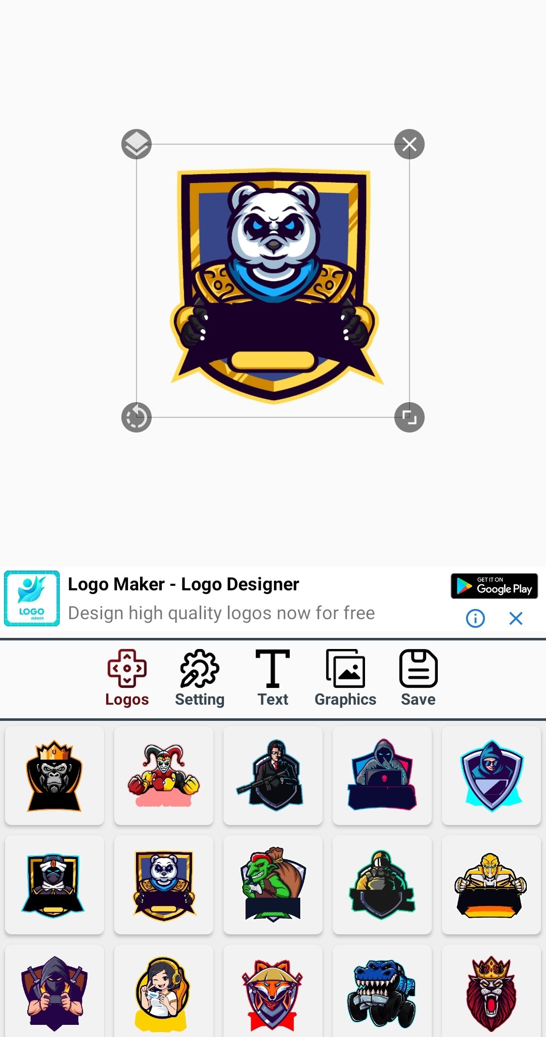 custom logo maker android
