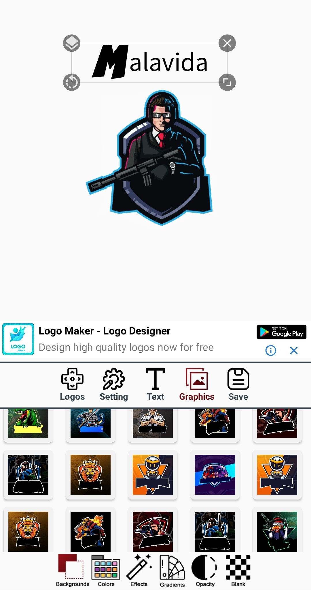 Esport Logo Maker MOD APK v1.3 (Unlocked) - Jojoy
