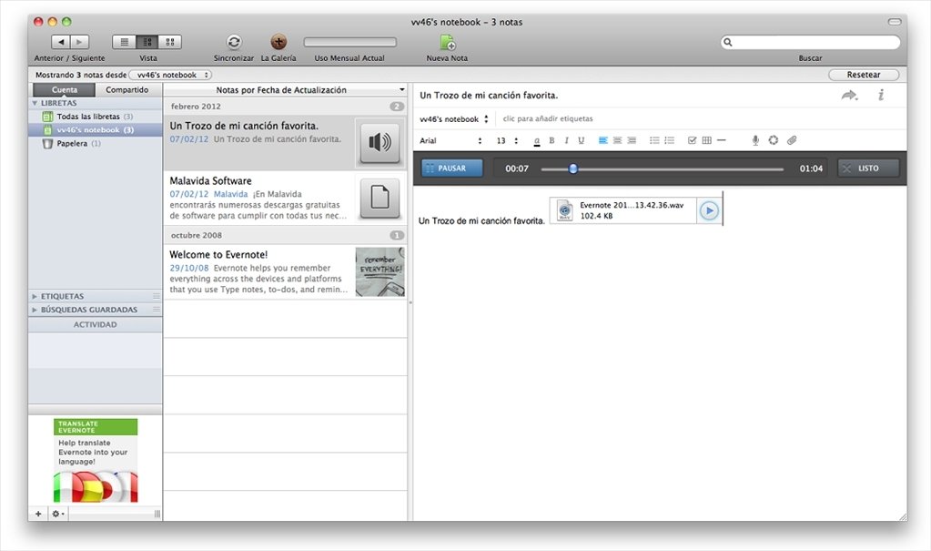 EverNote 10.64.4 for mac download free