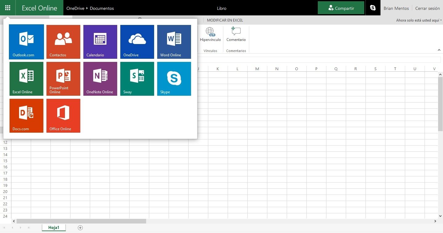 microsoft excel online history