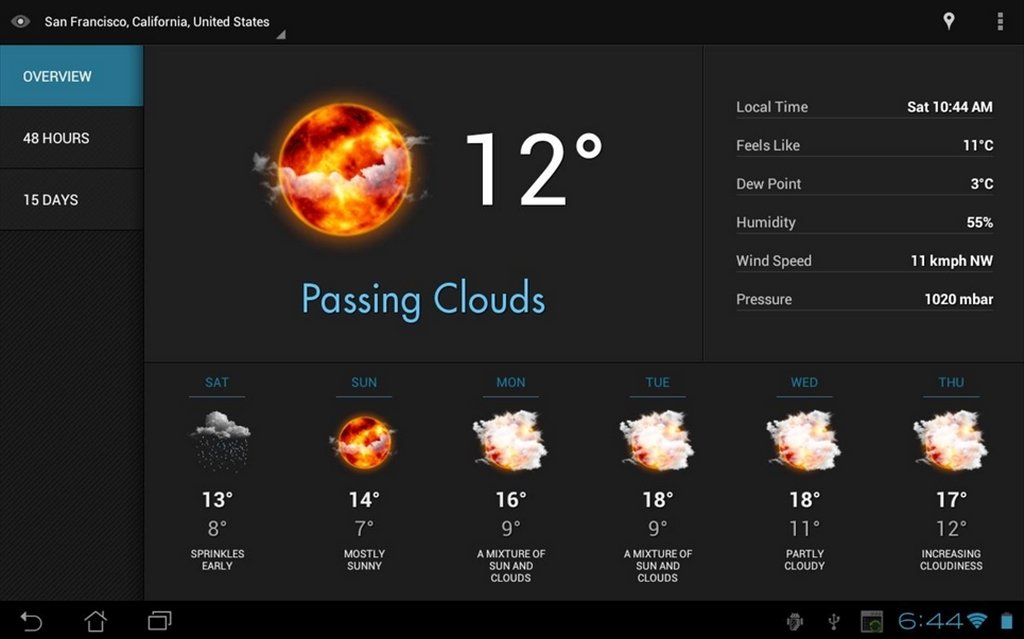 Eye In Sky Weather Android