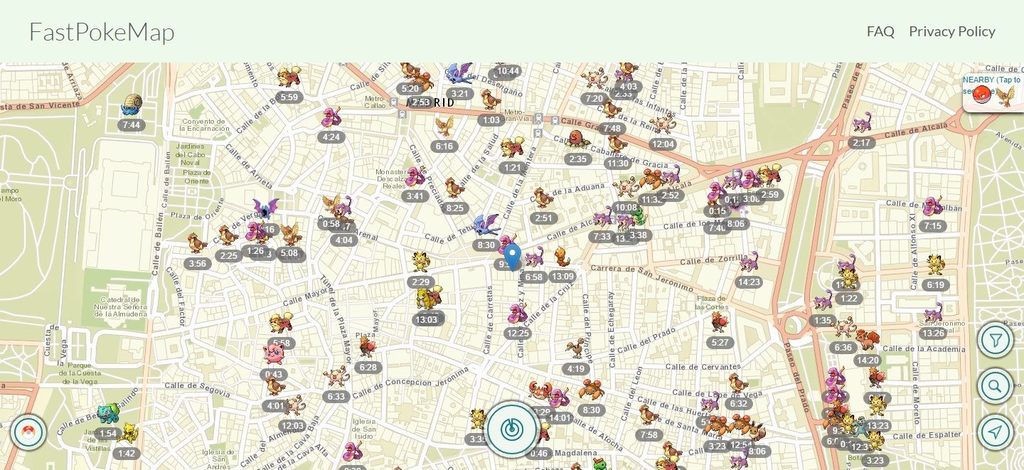 Fastpokemap Online English Free