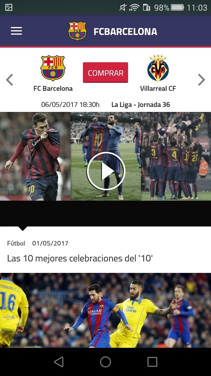 FC Barcelona Official App Android