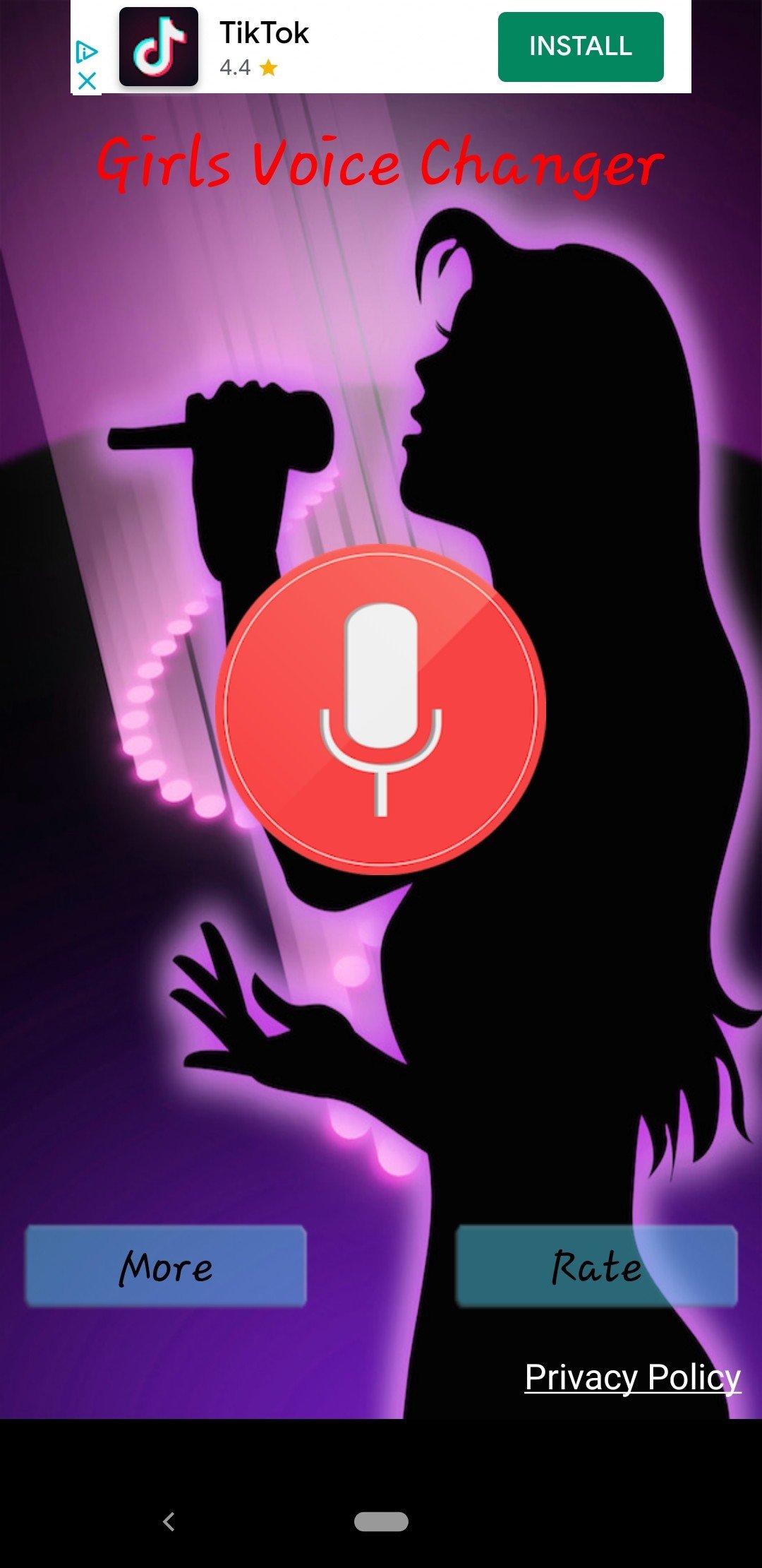 Female Voice Changer 1.3 - Скачать для Android APK бесплатно