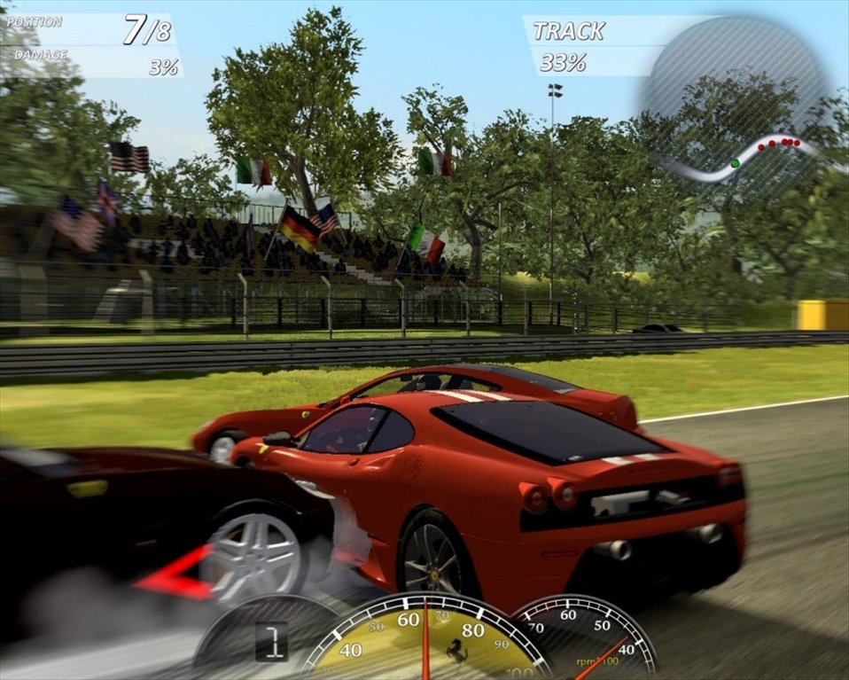 Ferrari Virtual Race Video - Free PC Car Racing Game 