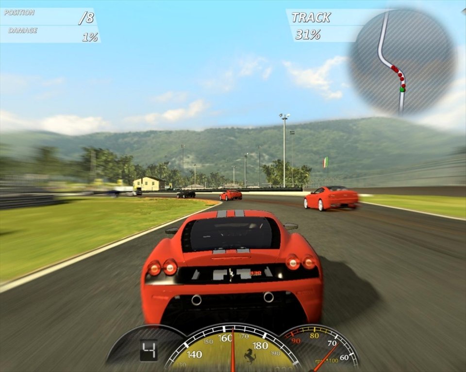 Ferrari Virtual Race Video - Free PC Car Racing Game 