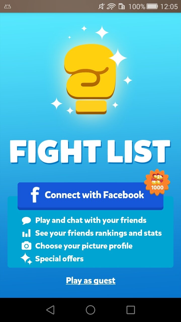 Fight List Android