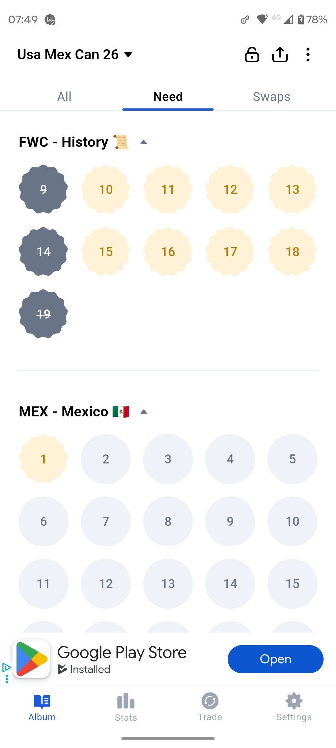 Descargar Figuritas World Cup 2026 4.4 APK Gratis para Android