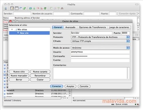 see image filezilla for mac