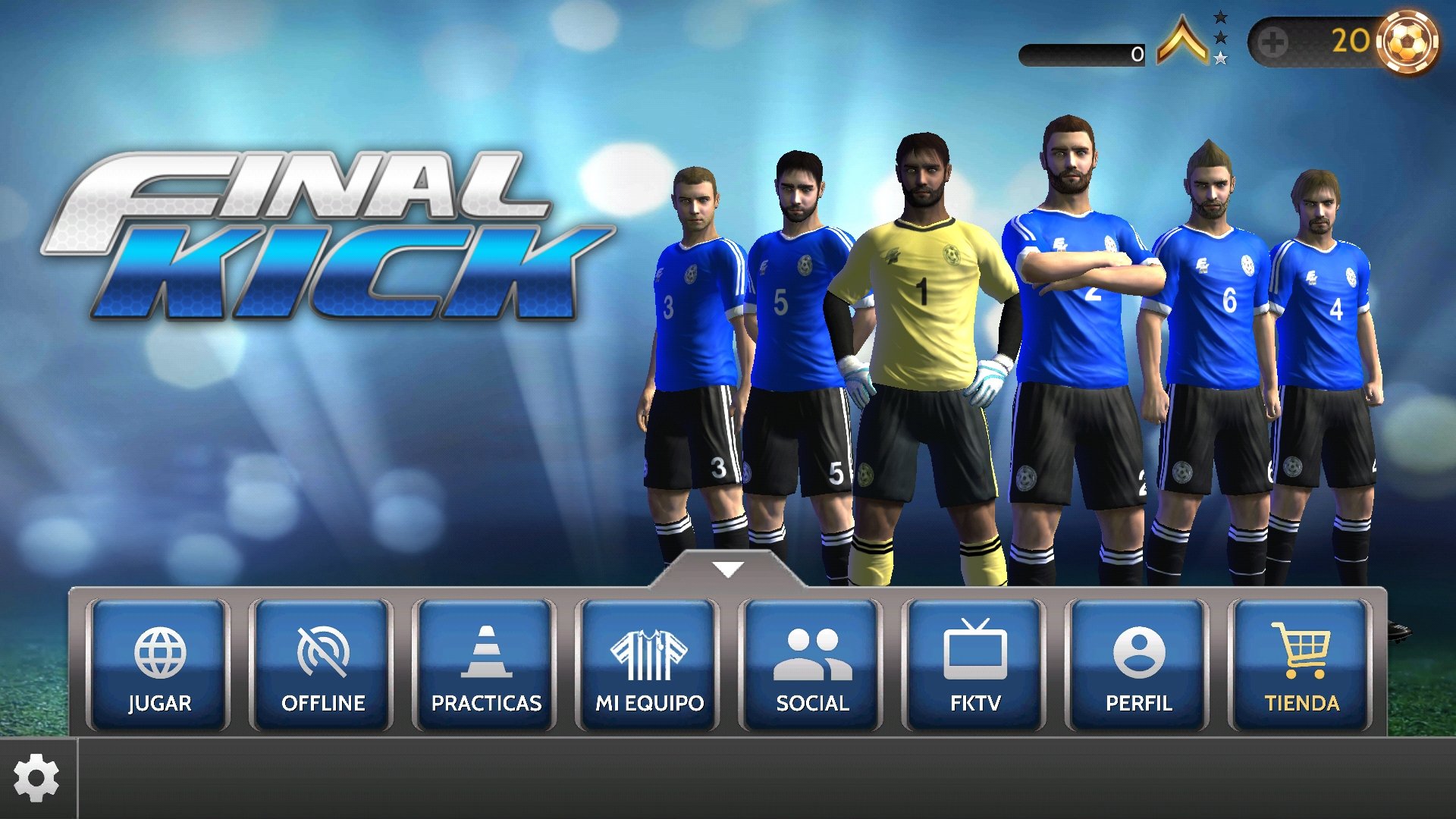 Final kick: Online football Android