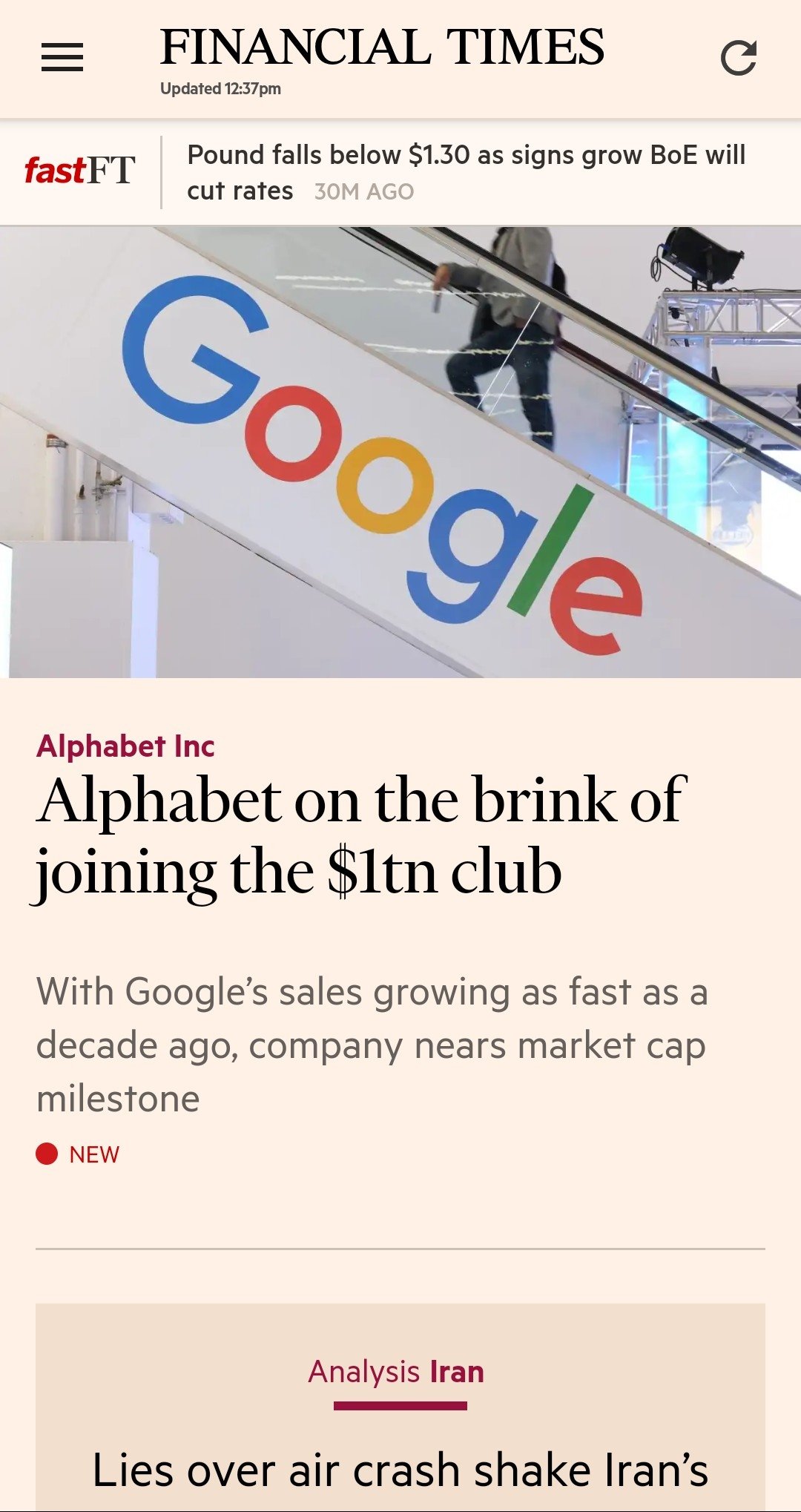 Financial Times Android 